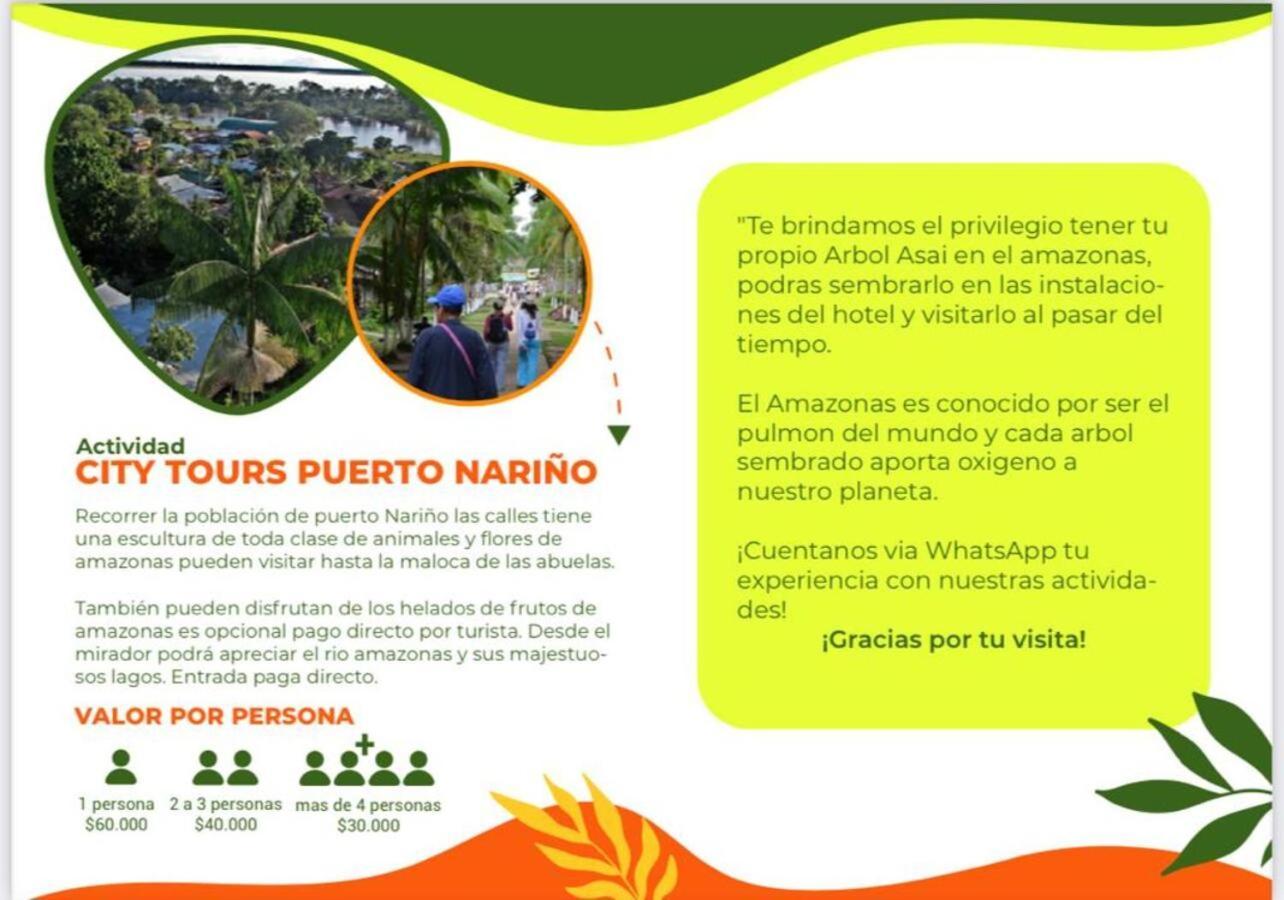 Eco Hotel Aldea -Amazonas Puerto Narino Exterior photo
